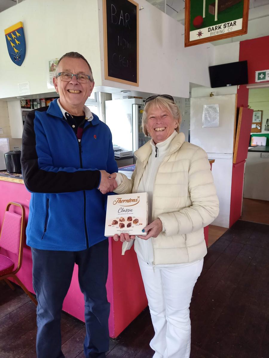 GC singles 17th April: Division winner Angela